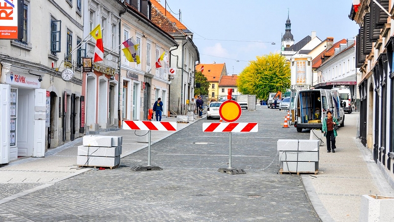 Mestno jedro - zapora