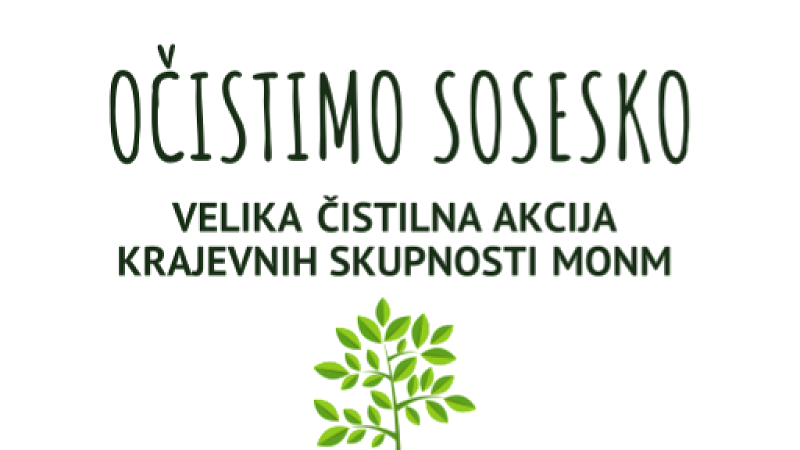 Očistimo sosesko - velika čistilna akcija krajevnih skupnosti