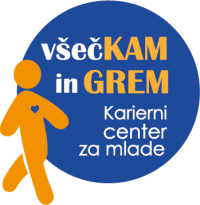 Logo Všečkam in grem