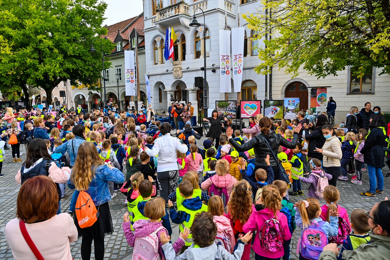 Slika 23 Dan brez avtomobila na Glavnem trgu