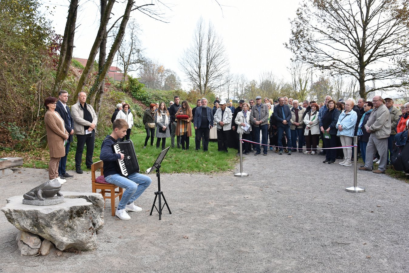 Uradno odprtje pešpoti Portoval