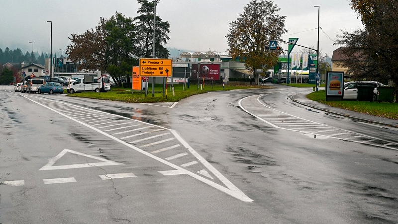 Ob prenovi Ljubljanske novo krožišče in podvoz pod železniško progo-1
