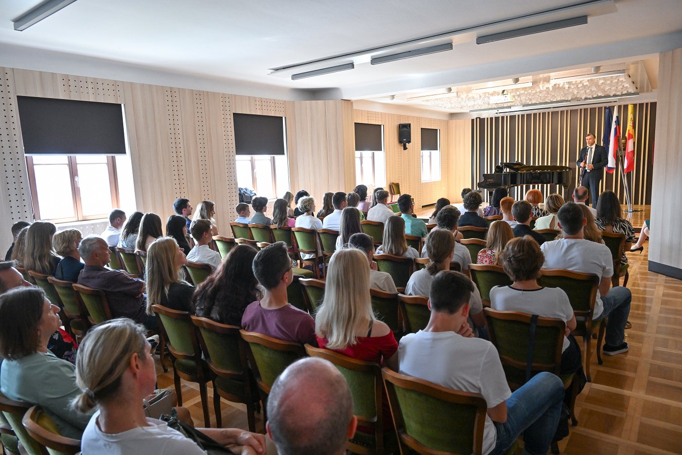 Županov sprejem najboljših šolarjev v znanju in športu - občinstvo