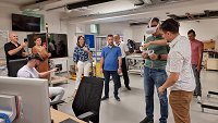 Ogled laboratorij za tovarne prihodnosti v Razvojnem centru Novo mesto