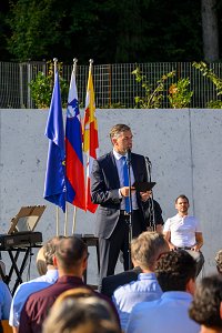 Govor župana Gregorja Mecedonija  na  otvoritvi Bazena Novo mesto