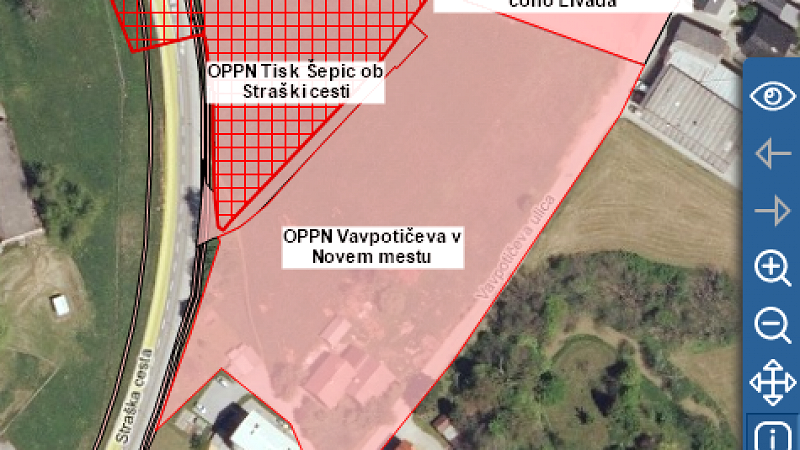 Vavpotičeva Predlog osnutka občinskega podrobnega prostorskega načrta Vavpotičeva v Novem mestu