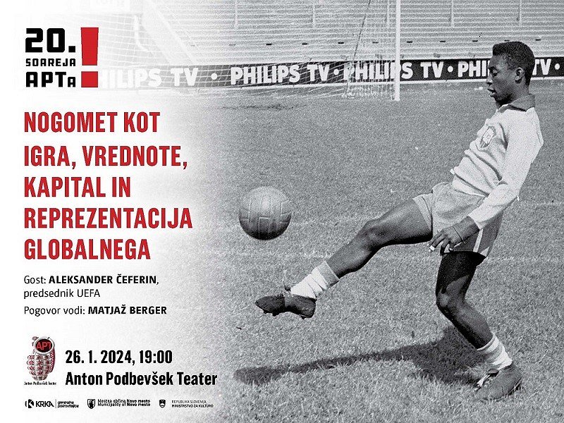 fotografija, plakat nogometaša