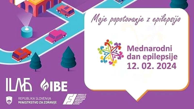 Mednarodni dan epilepsije v Splošni Bolnici Novo mesto.  12.2.2024 v ponedeljek.