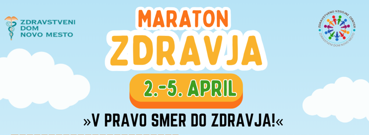 maraton zdravja naslovnica