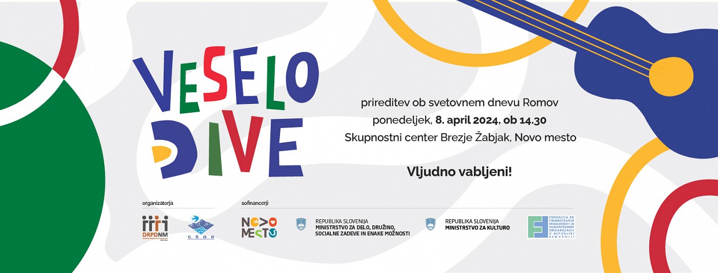 Veselo dive, prireditev ob svetovnem dnevu Romov