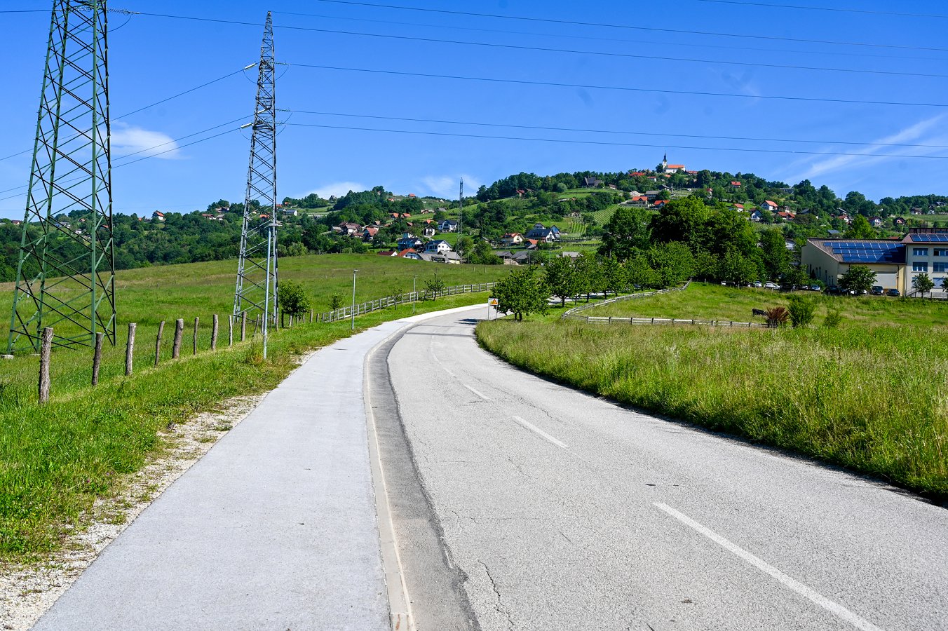 obstoječe stanje ceste