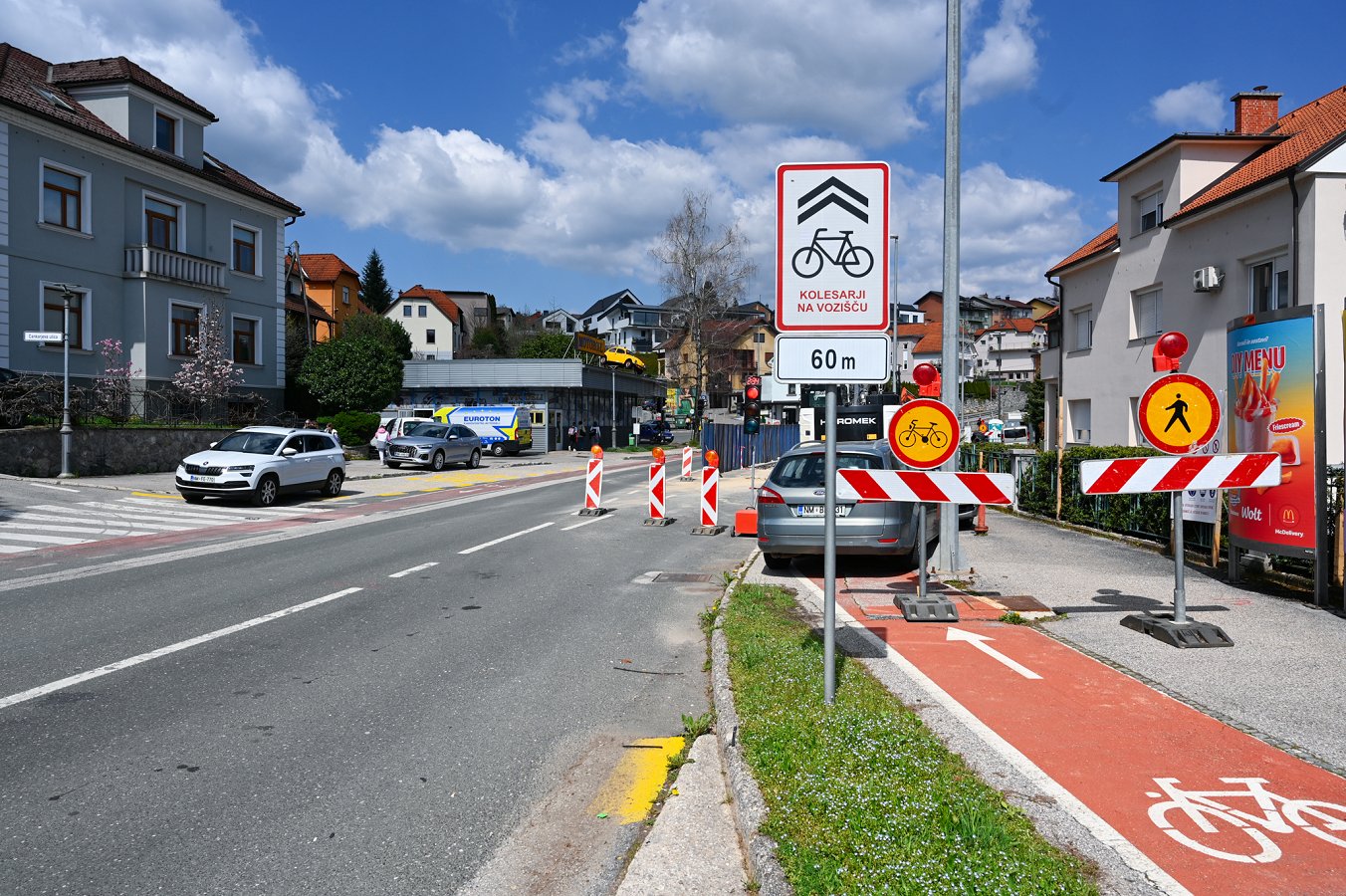  Jutri popolna zapora odseka Seidlove ceste 