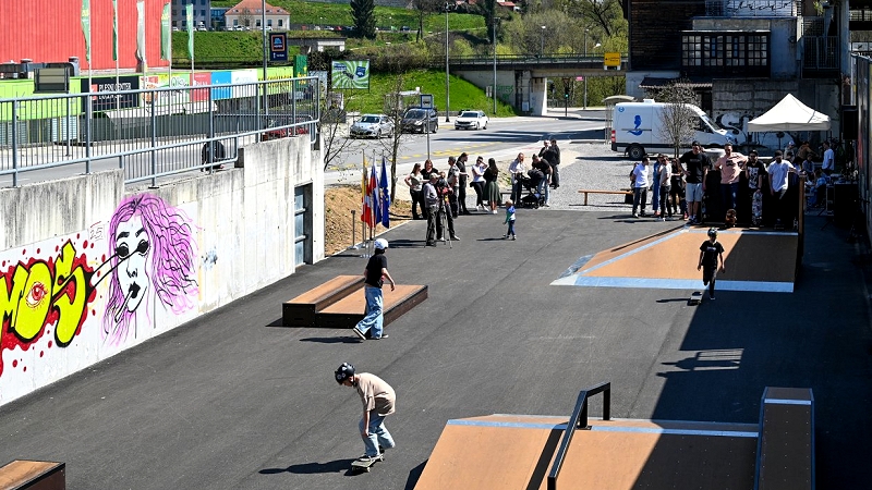 skate park Umetniki vabljeni k ustvarjanju grafita v skate parku