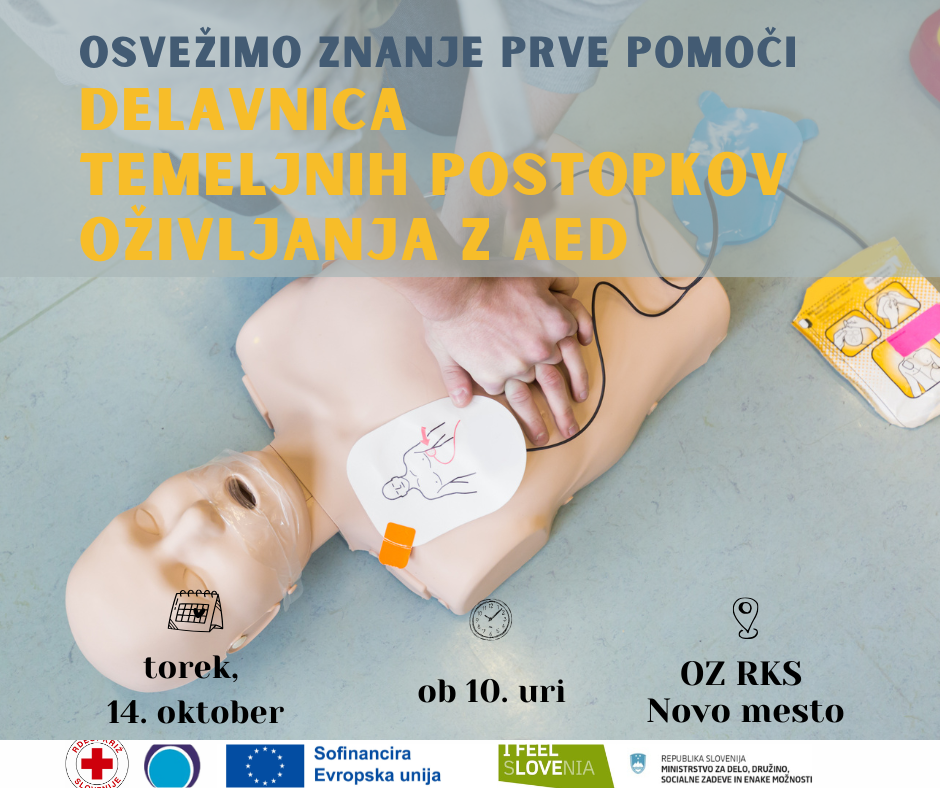 FB OBJAVA za delavnice oživljanja