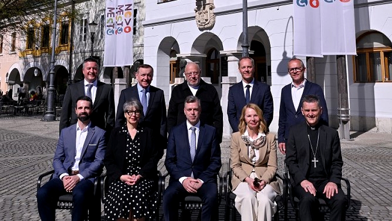  Sprejem pri županu ob obeležitvi praznika Mestne občine Novo mesto