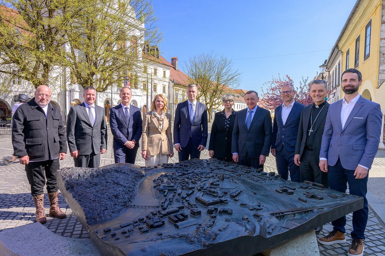  Sprejem pri županu ob obeležitvi praznika Mestne občine Novo mesto