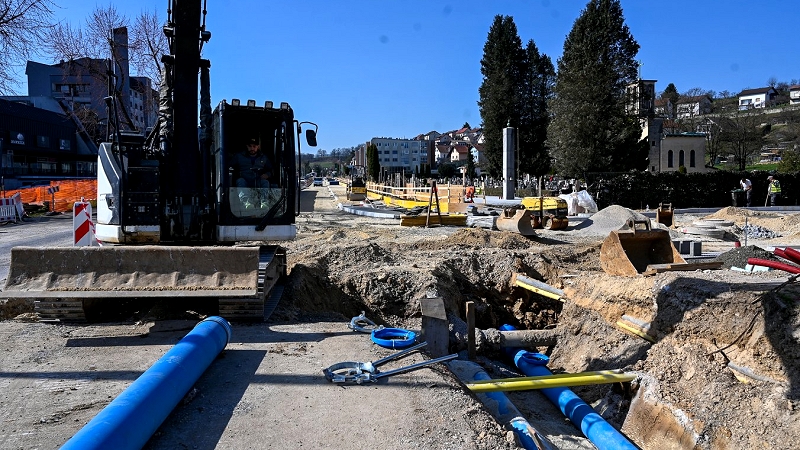  Delna enosmerna zapora Seidlove ceste