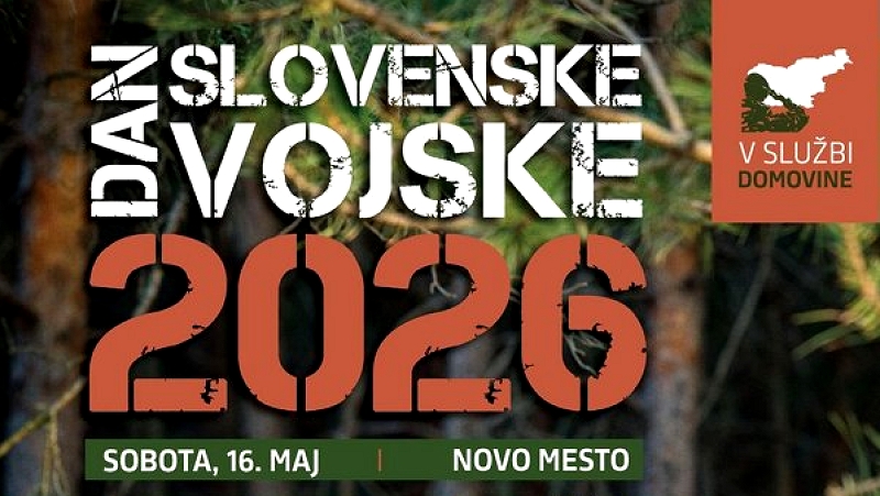 Program ob dnevu Slovenske vojske Novo mesto bo gostilo letošnji dogodek ob praznovanju dneva Slovenske vojske