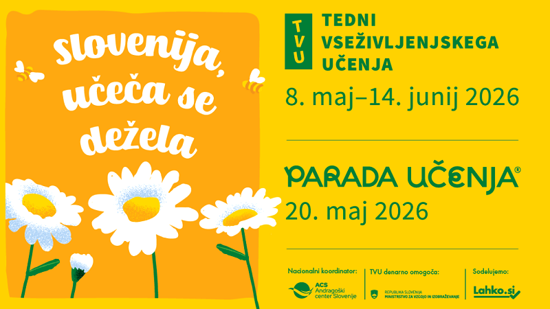 Tedni vseživljenjskega učenja 2026