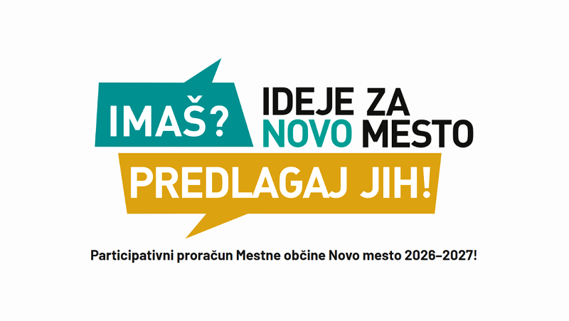 Na fotografiji je plakat za Participativni proračun V teku je glasovanje za participativni proračun