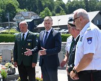obisk groba Franca Uršiča