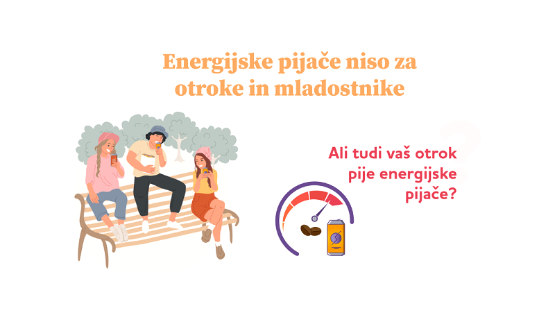 Na fotografiji je plakat akcije brez energijskih pijač
