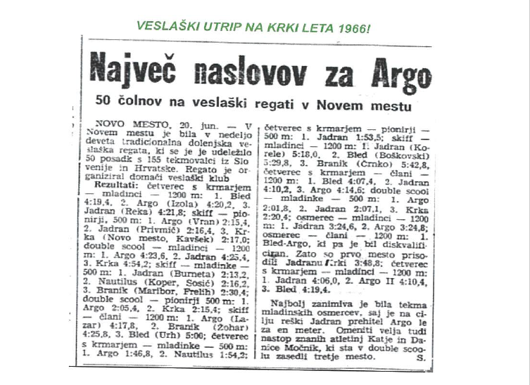 Na fotografiji je časopisni članek iz leta 1966